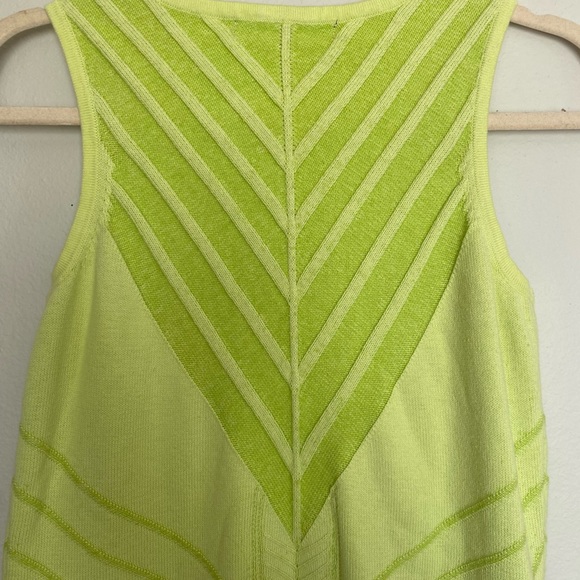 Title Nine green sleeveless knitted mini dress size medium - Picture 6 of 6